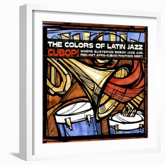 The Colors of Latin Jazz Cubop!-null-Framed Art Print