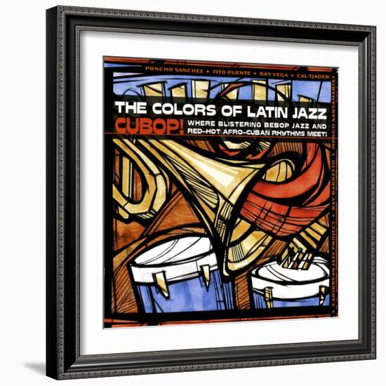 The Colors of Latin Jazz Cubop!-null-Framed Art Print