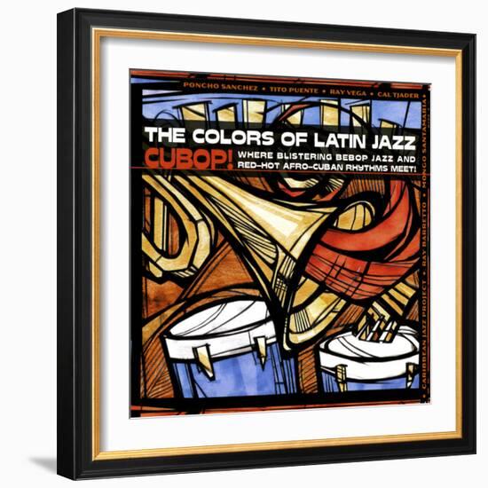 The Colors of Latin Jazz Cubop!-null-Framed Art Print