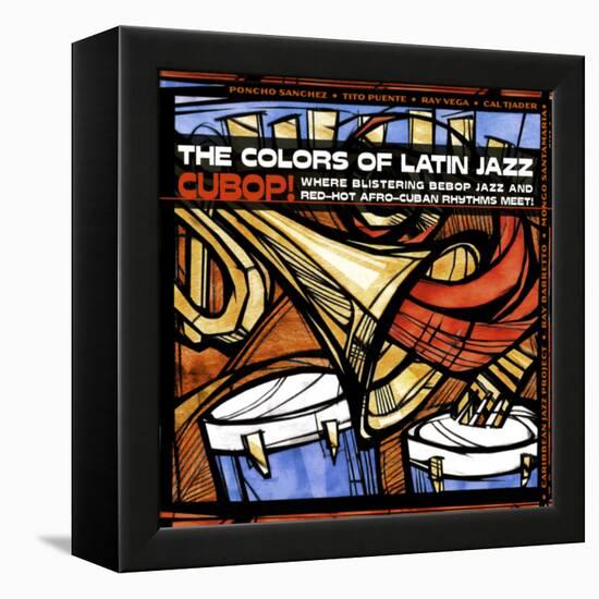 The Colors of Latin Jazz Cubop!-null-Framed Stretched Canvas