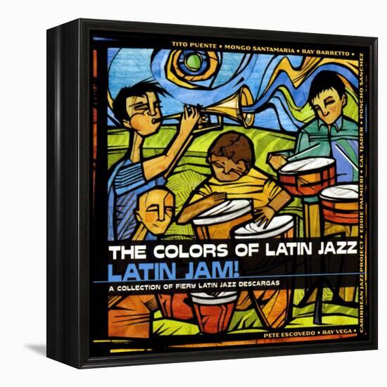 The Colors of Latin Jazz: Latin Jam!-null-Framed Stretched Canvas