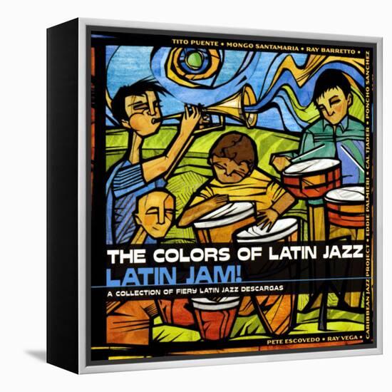 The Colors of Latin Jazz: Latin Jam!-null-Framed Stretched Canvas