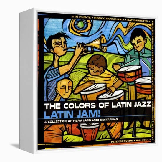 The Colors of Latin Jazz: Latin Jam!-null-Framed Stretched Canvas