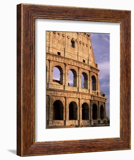 The Colosseum at Sunset, Rome, Lazio, Italy, Europe-Ruth Tomlinson-Framed Photographic Print