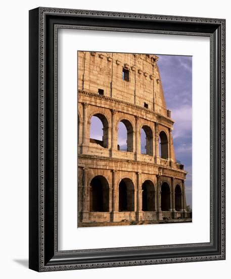 The Colosseum at Sunset, Rome, Lazio, Italy, Europe-Ruth Tomlinson-Framed Photographic Print