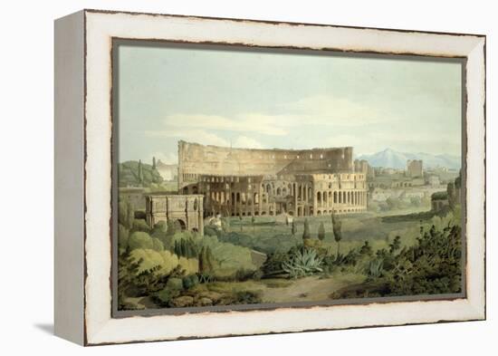 The Colosseum from the Caelian Hills, 1799-Francis Towne-Framed Premier Image Canvas