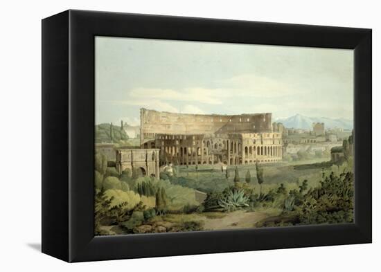 The Colosseum from the Caelian Hills, 1799-Francis Towne-Framed Premier Image Canvas