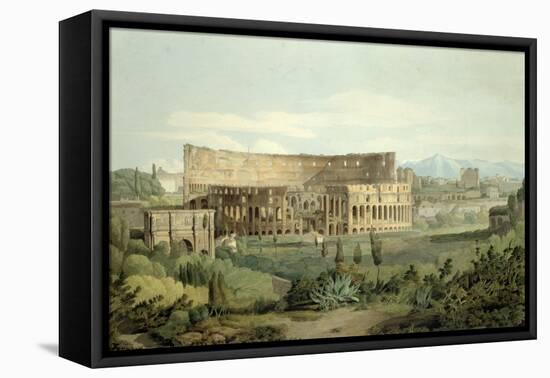 The Colosseum from the Caelian Hills, 1799-Francis Towne-Framed Premier Image Canvas