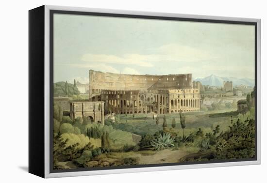 The Colosseum from the Caelian Hills, 1799-Francis Towne-Framed Premier Image Canvas