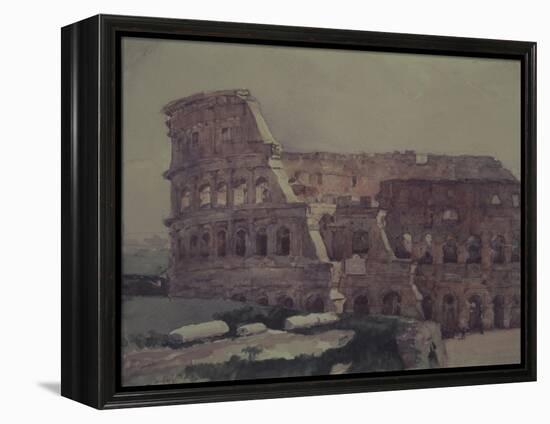 The Colosseum in Rome-Vasili Ivanovich Surikov-Framed Premier Image Canvas