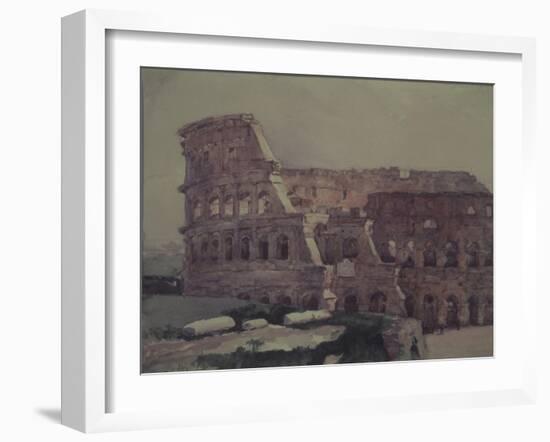 The Colosseum in Rome-Vasili Ivanovich Surikov-Framed Giclee Print