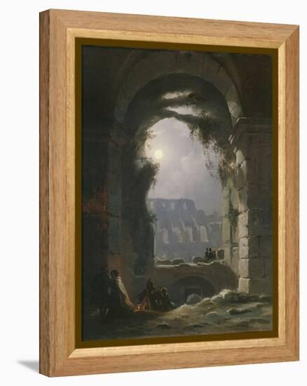 The Colosseum in the Night, Early 1830S-Carl Gustav Carus-Framed Premier Image Canvas