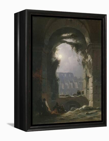 The Colosseum in the Night, Early 1830S-Carl Gustav Carus-Framed Premier Image Canvas