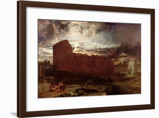 The Colosseum, Rome, 1860-Frederick Lee Bridell-Framed Giclee Print