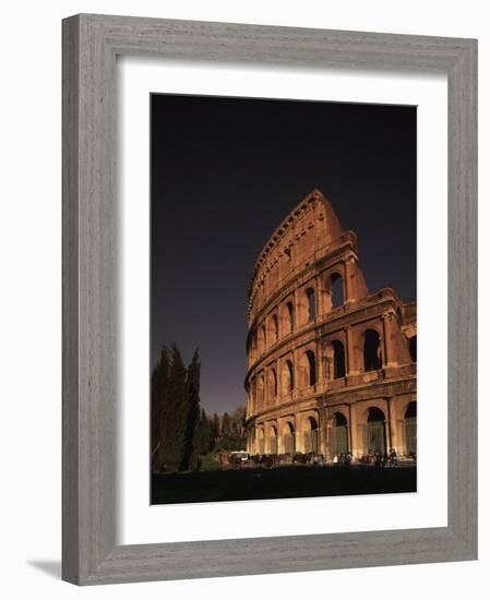 The Colosseum, Rome, Italy-Angelo Cavalli-Framed Photographic Print