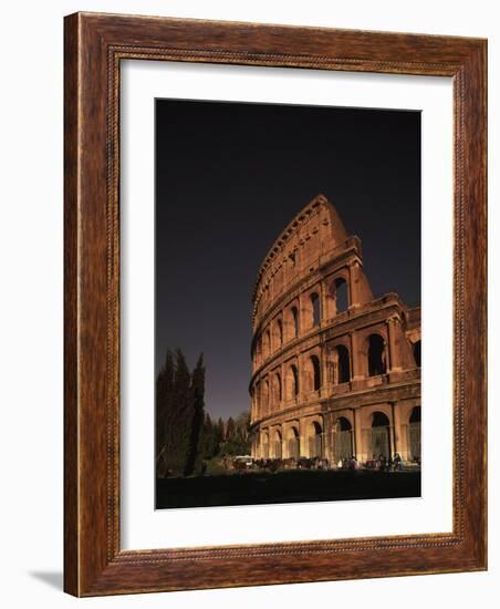 The Colosseum, Rome, Italy-Angelo Cavalli-Framed Photographic Print
