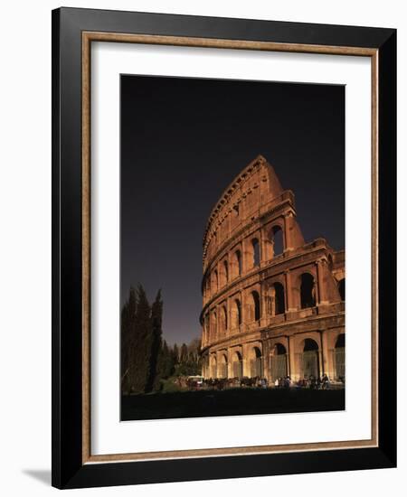 The Colosseum, Rome, Italy-Angelo Cavalli-Framed Photographic Print