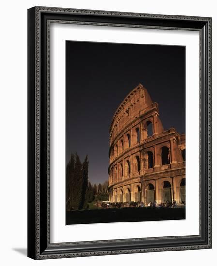 The Colosseum, Rome, Italy-Angelo Cavalli-Framed Photographic Print