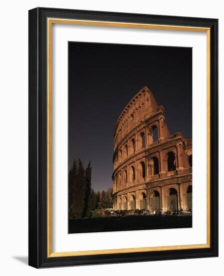 The Colosseum, Rome, Italy-Angelo Cavalli-Framed Photographic Print