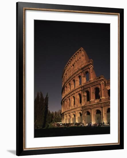 The Colosseum, Rome, Italy-Angelo Cavalli-Framed Photographic Print