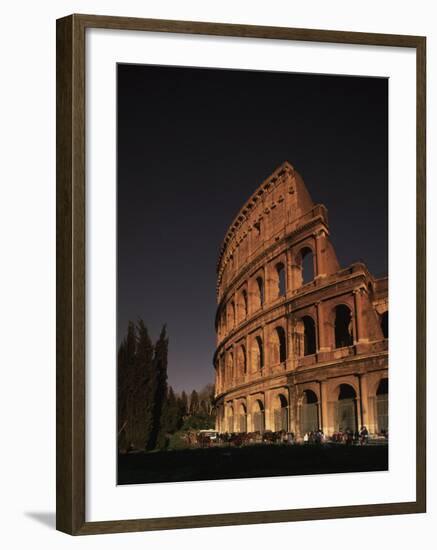 The Colosseum, Rome, Italy-Angelo Cavalli-Framed Photographic Print