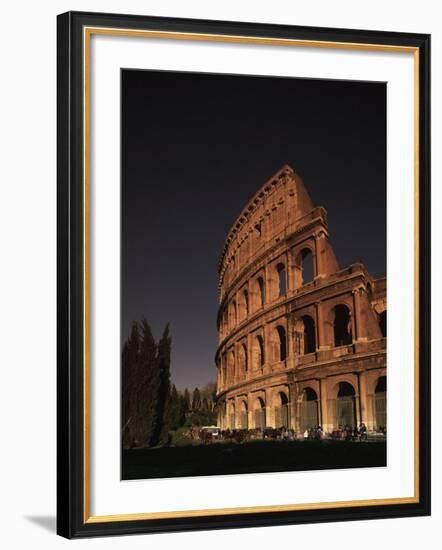 The Colosseum, Rome, Italy-Angelo Cavalli-Framed Photographic Print