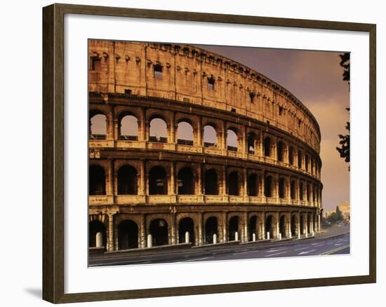 The Colosseum, Rome, Italy-Angelo Cavalli-Framed Photographic Print