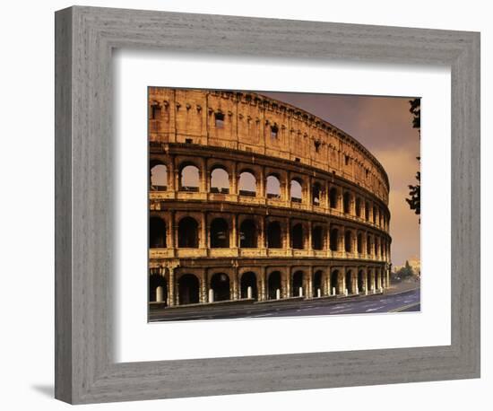 The Colosseum, Rome, Italy-Angelo Cavalli-Framed Photographic Print