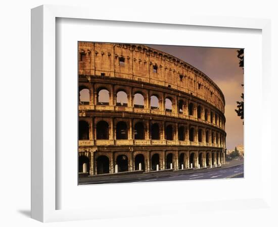 The Colosseum, Rome, Italy-Angelo Cavalli-Framed Premium Photographic Print