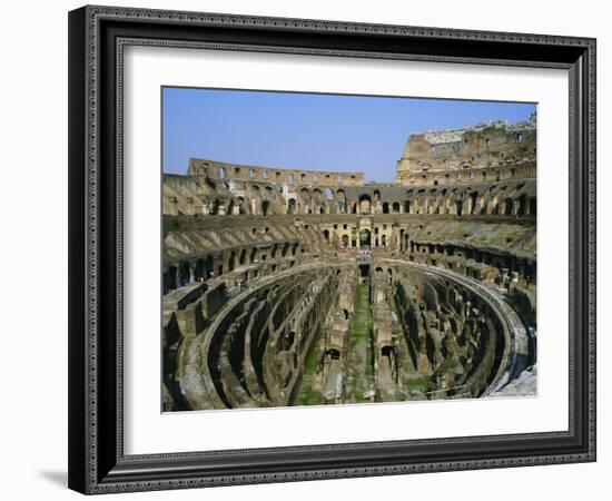 The Colosseum, Rome, Lazio, Italy, Europe-Julia Thorne-Framed Photographic Print