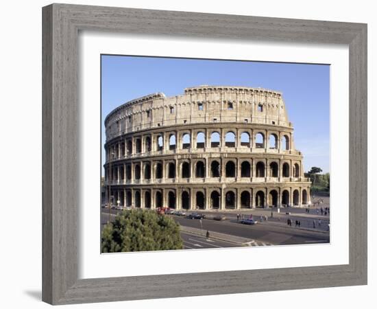 The Colosseum, Rome, Lazio, Italy-Adam Woolfitt-Framed Photographic Print