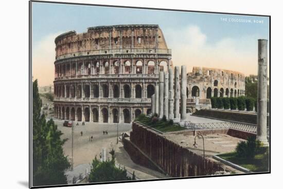 The Colosseum, Rome-null-Mounted Art Print