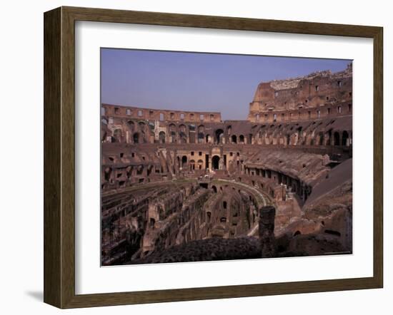 The Colosseum under Restoration, Rome, Italy-Connie Ricca-Framed Photographic Print