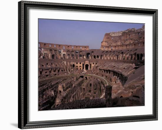 The Colosseum under Restoration, Rome, Italy-Connie Ricca-Framed Photographic Print