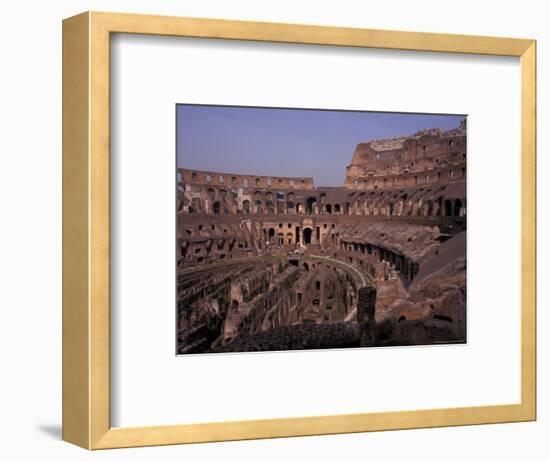 The Colosseum under Restoration, Rome, Italy-Connie Ricca-Framed Photographic Print