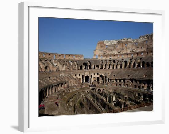 The Colosseum, UNESCO World Heritage Site, Rome, Lazio, Italy, Europe-Carlo Morucchio-Framed Photographic Print