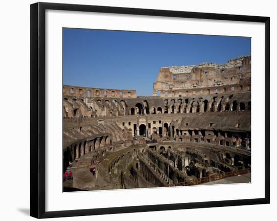 The Colosseum, UNESCO World Heritage Site, Rome, Lazio, Italy, Europe-Carlo Morucchio-Framed Photographic Print