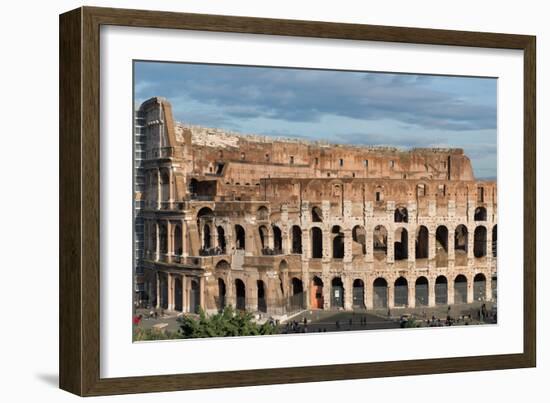 The Colosseum, UNESCO World Heritage Site, Rome, Lazio, Italy, Europe-Carlo Morucchio-Framed Photographic Print