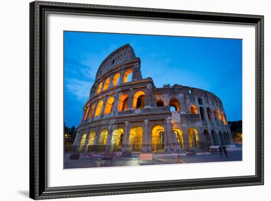 The Colosseum, UNESCO World Heritage Site, Rome, Lazio, Italy, Europe-Frank Fell-Framed Photographic Print