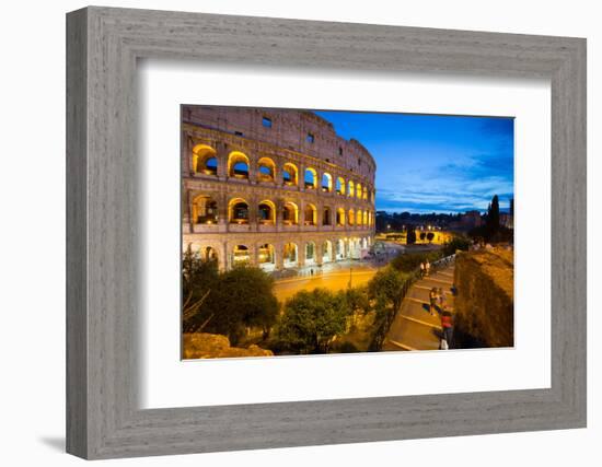 The Colosseum, UNESCO World Heritage Site, Rome, Lazio, Italy, Europe-Frank Fell-Framed Photographic Print