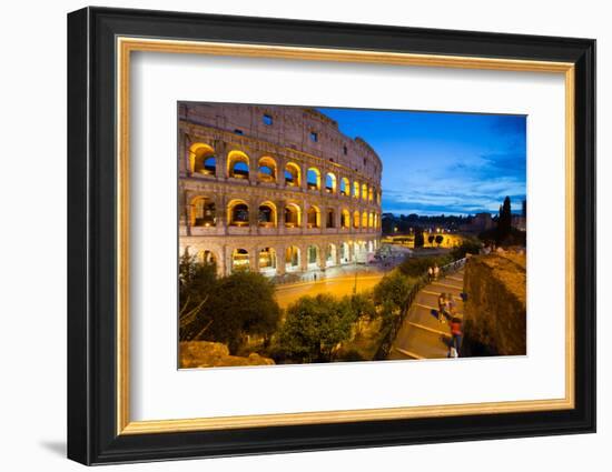 The Colosseum, UNESCO World Heritage Site, Rome, Lazio, Italy, Europe-Frank Fell-Framed Photographic Print