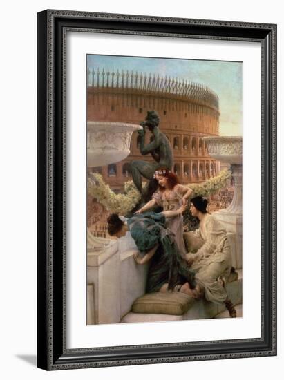The Colosseum-Sir Lawrence Alma-Tadema-Framed Giclee Print