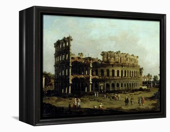 The Colosseum-Canaletto-Framed Premier Image Canvas