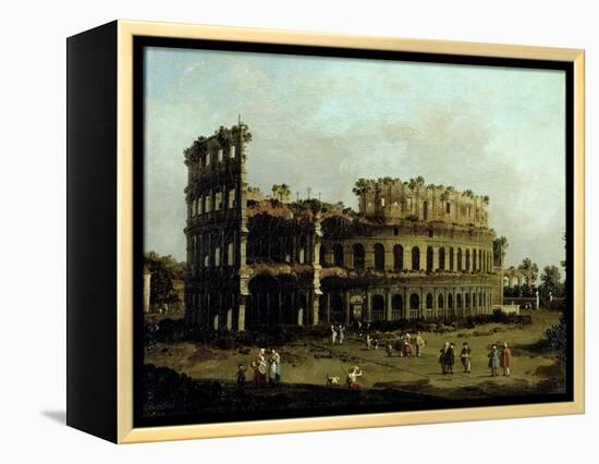 The Colosseum-Canaletto-Framed Premier Image Canvas