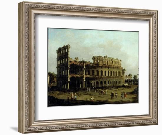 The Colosseum-Canaletto-Framed Giclee Print