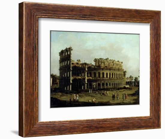 The Colosseum-Canaletto-Framed Giclee Print