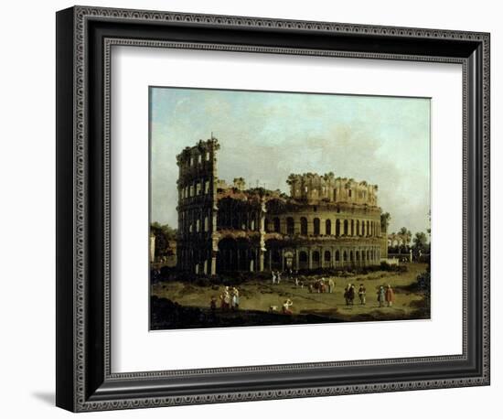 The Colosseum-Canaletto-Framed Giclee Print