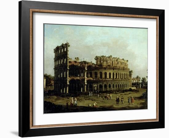 The Colosseum-Canaletto-Framed Giclee Print