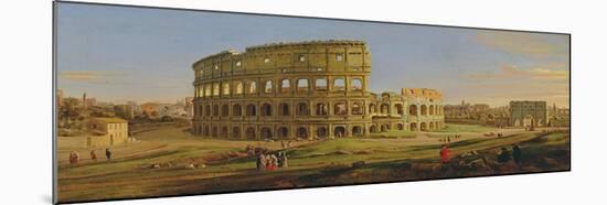 The Colosseum-Vanvitelli (Gaspar van Wittel)-Mounted Giclee Print
