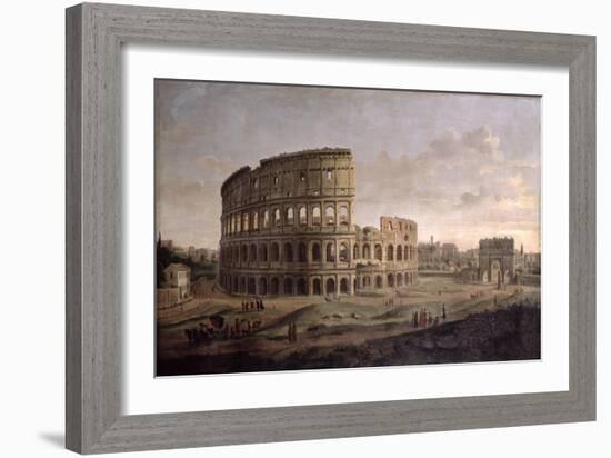 The Colosseum-Gaspar van Wittel-Framed Giclee Print